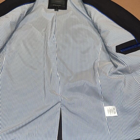J. Crew Regent Blazer 100% Linen Size 6 Slate Gray - Picture 7 of 7